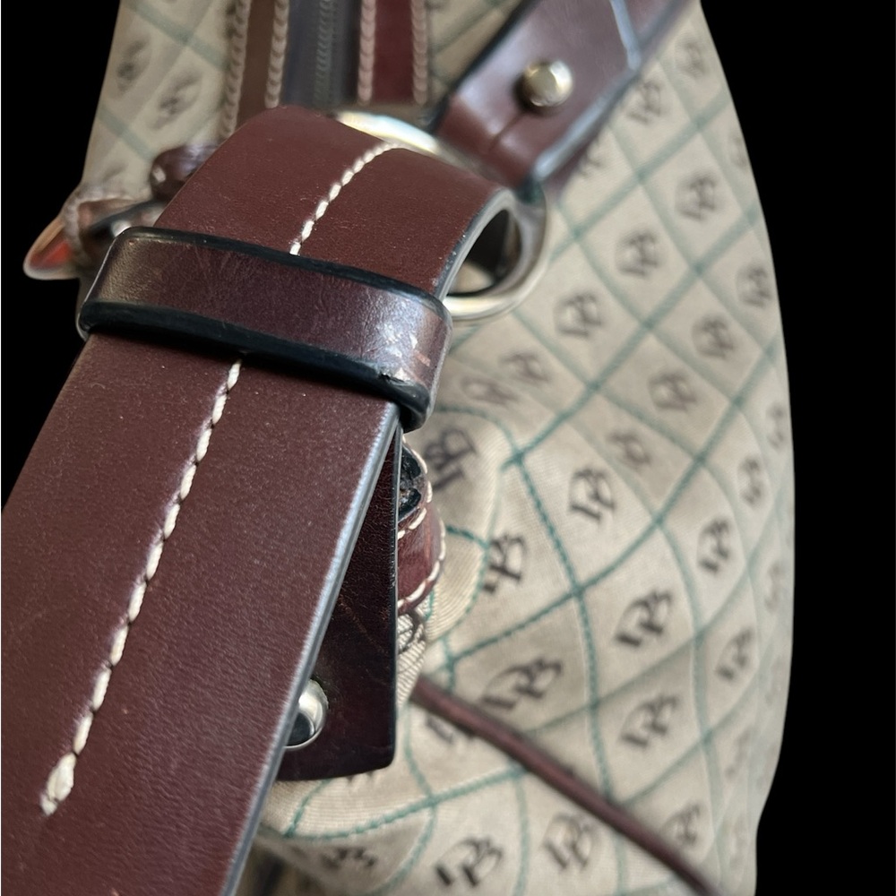Dooney and Bourke signature monogram shoulder bag, EUC - Picture 12 of 12